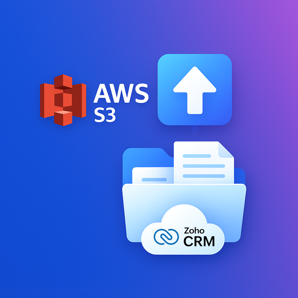 AWS S3 File Uploader for Zoho CRM