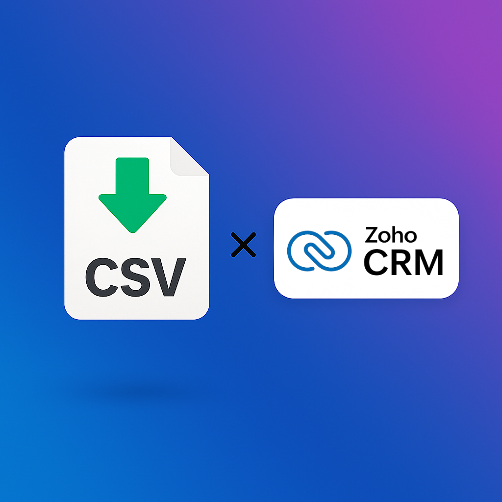 Bulk Import for Zoho CRM