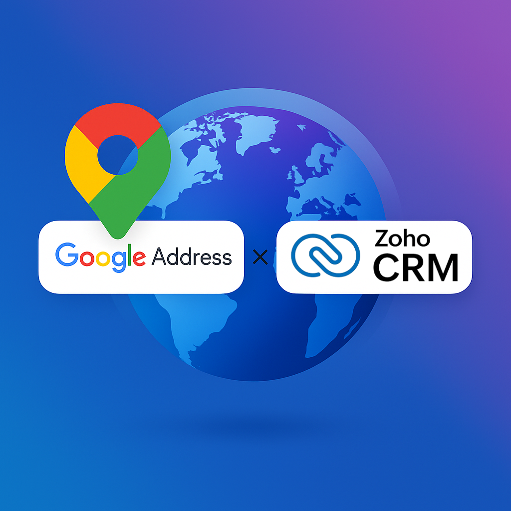 Google Address Finder for Zoho Crm