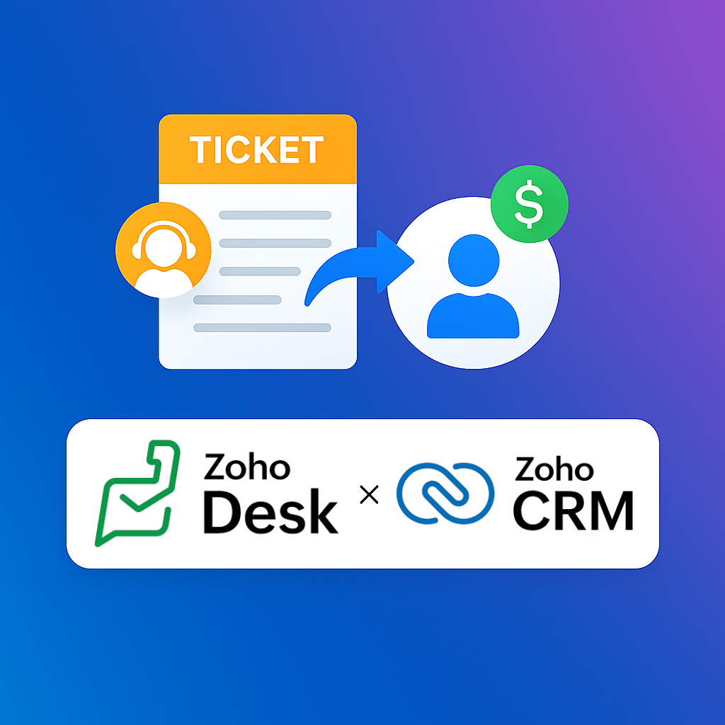 Ticket To Lead For Zoho Desk