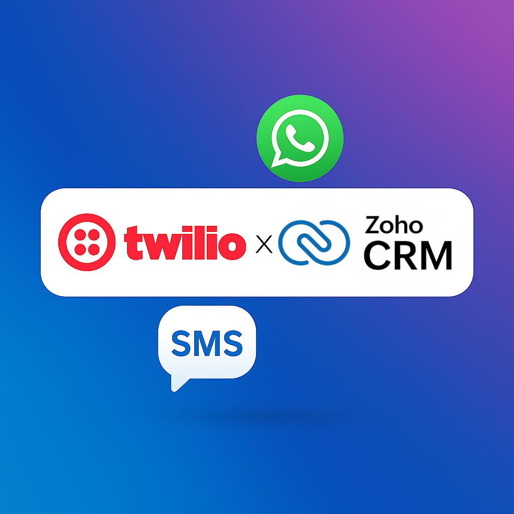 Twilio SMS & WhatsApp Extension for Zoho CRM
